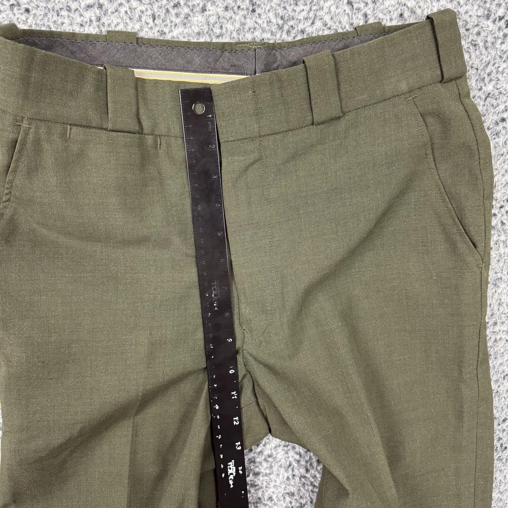 Vintage National Park Service Pants Mens 31x30 Green Wool Blend R&R Uniforms - Picture 11 of 15